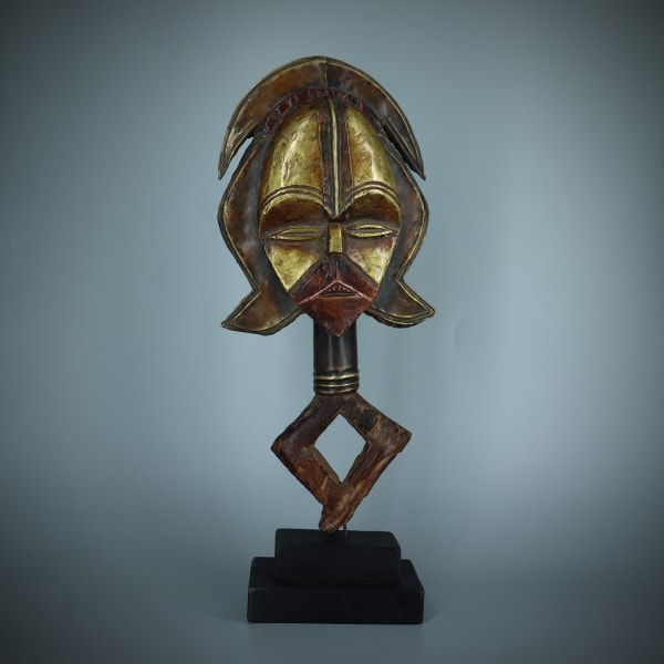 Bakota Reliquary Guardian Figure (Mbulu Ngulu)