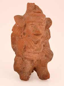Mayan Terracotta Figural Whistle