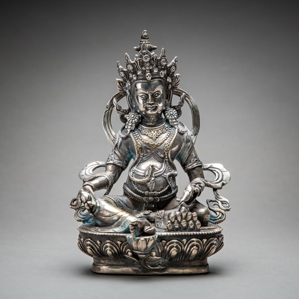 Silver Seated Figure
