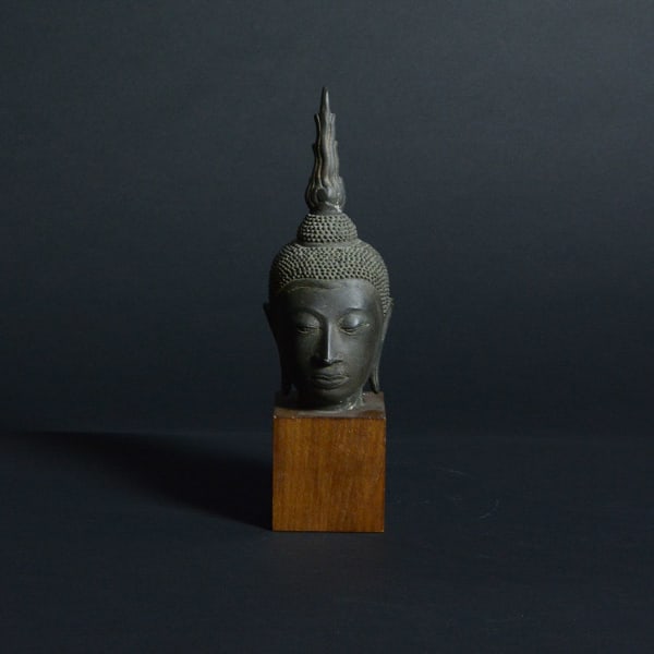 Ayutthaya Bronze Head of the Buddha