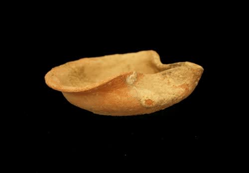Early Israelite Terracotta Oil Lamp