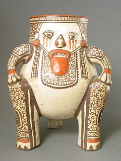 Guanacaste-Nicoya Tlaloc Effigy Vessel