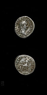 Silver Denarius of Emperor Trajan