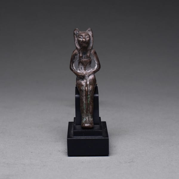 Egyptian Electrum Amulet of Sekhmet