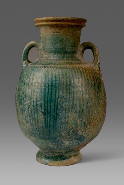 Green-Glazed Amphora