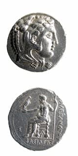 Macedonian Silver Tetradrachm of Alexander the Great