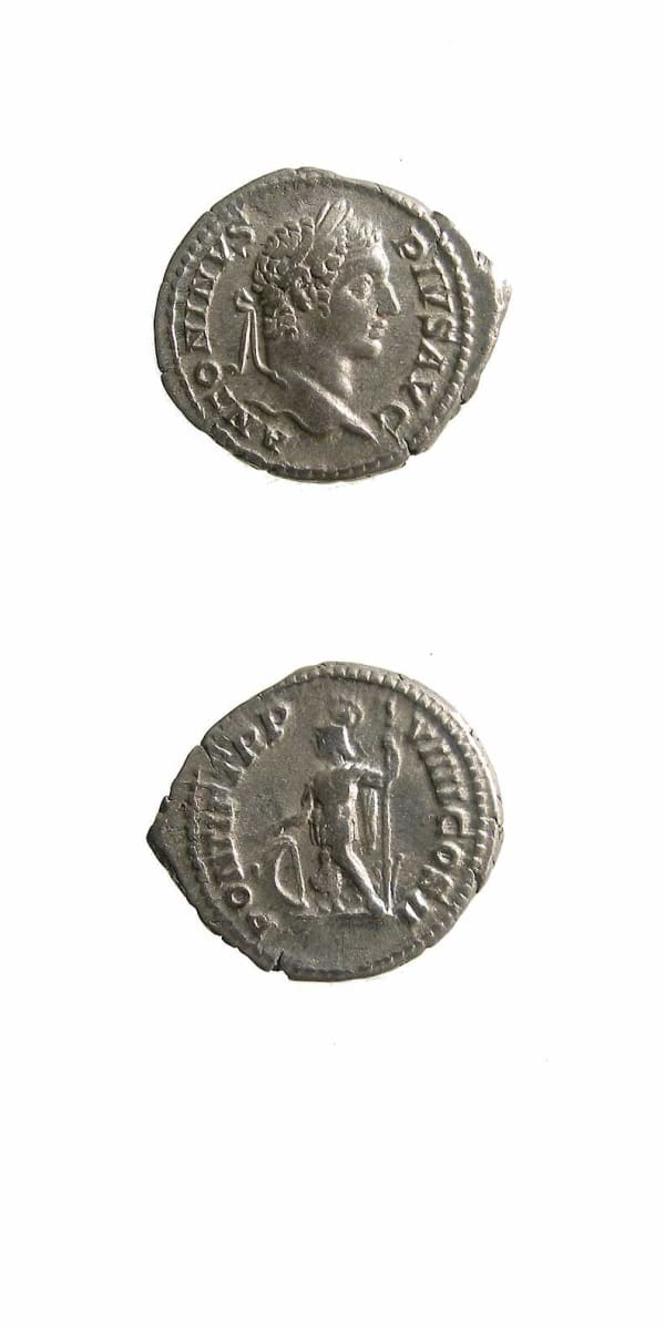 Silver Denarius of Emperor Caracalla