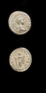 Silver Denarius of Emperor Caracalla