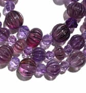 Amethyst Beaded Necklace