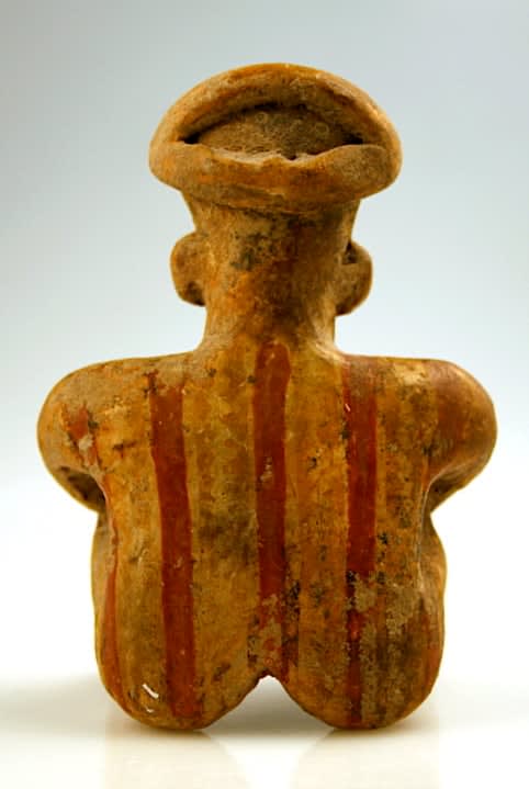 Nayarit Sculpture of a Seated Man