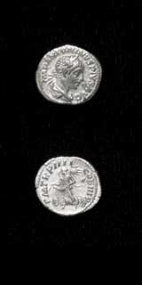 Silver Denarius of Emperor Elagabalus