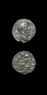 Silver Denarius of Emperor Marcus Aurelius