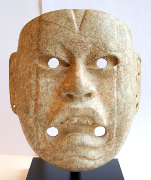 Olmec Jadite Mask