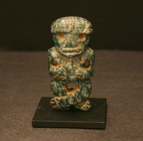 Atlantic Watershed Jade Figure Pendant