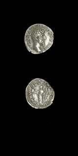 Silver Denarius of Emperor Lucius Verus
