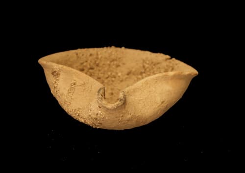 Early Israelite Terracotta Oil Lamp