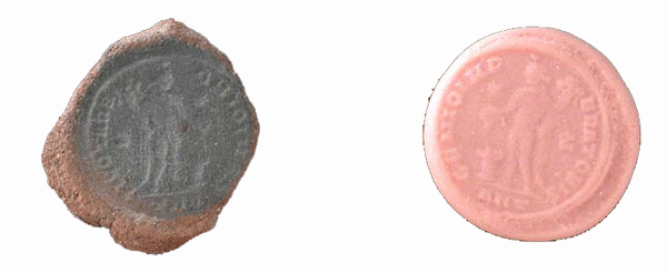 Roman Counterfeiter's Coin Mold