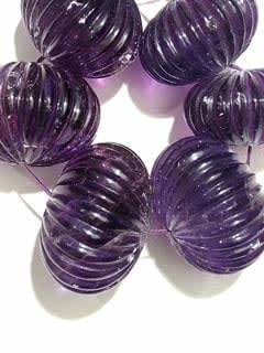 Amethyst Bead Necklace