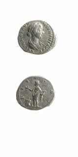 Silver Denarius of Empress Lucilla