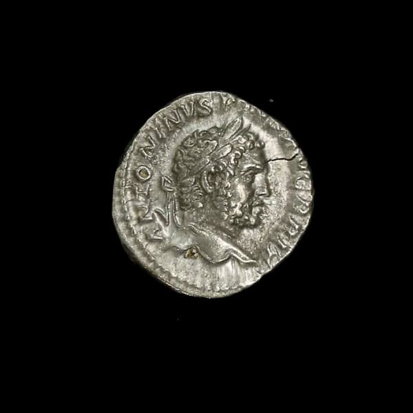 Silver Denarius of Emperor Caracalla