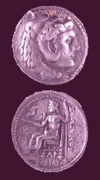 Silver Tetradrachm of King Seleukos I