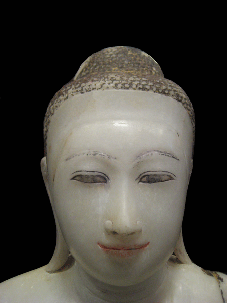 Mandalay Marble Seated Buddha
