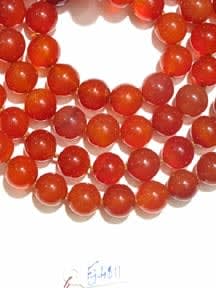 Carnelian Bead Necklace