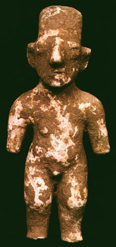 Jalisco Terracotta Sculpture of a Standing Man