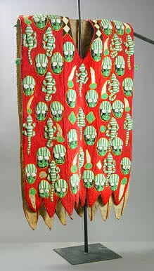 Yoruba Beaded Ceremonial Cloak