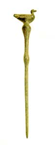 Roman Bronze Hair Pin