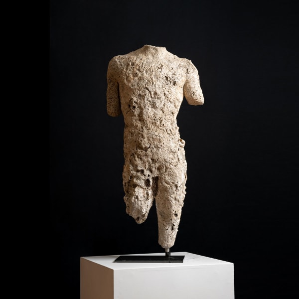 Hellenistic Marble Torso of a Man