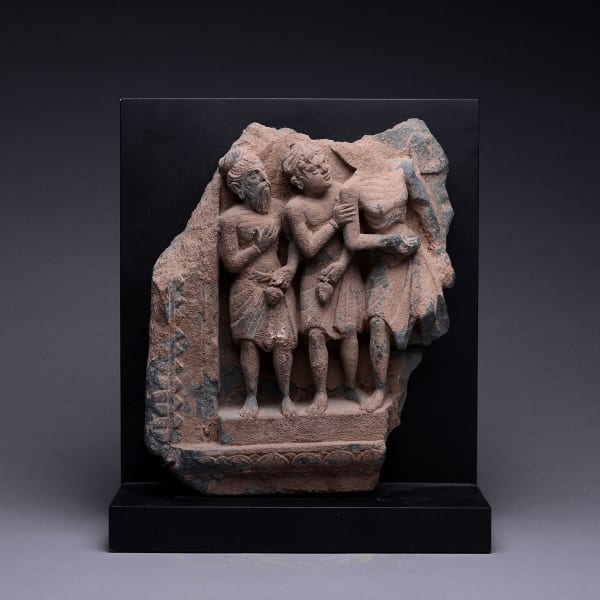 Gandhara Schist Relief of Monks
