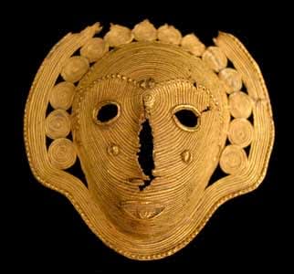 Baule Gold Pendant Head