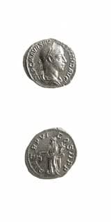 Silver Denarius of Emperor Severus Alexander