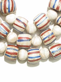 Venetian Glass Trade Bead And Agate Bead Necklace