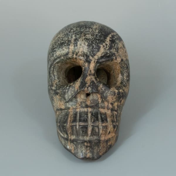 Aztec Stone Skull