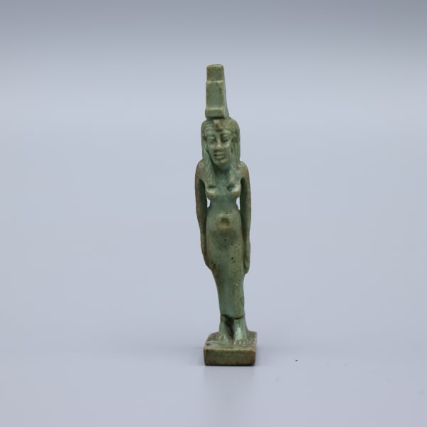 Egyptian Faience Amulet of Isis