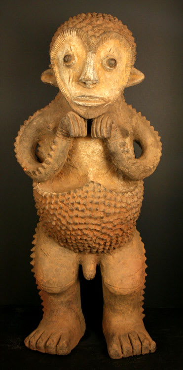 Mambila Terracotta Sculpture of a Man