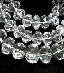 Rock Crystal Bead Necklace