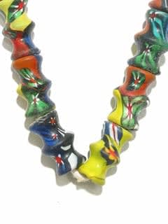 Venetian Style Glass Trade Bead Necklace