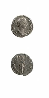 Silver Denarius of Empress Lucilla