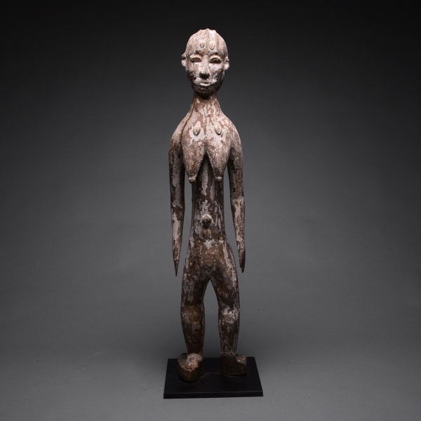 Lobi Wooden Sculpture of a Woman
