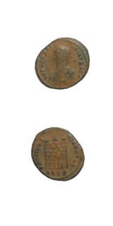 Bronze Coin of Emperor Constantine I the Great