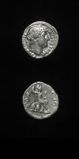 Silver Denarius of Emperor Hadrian