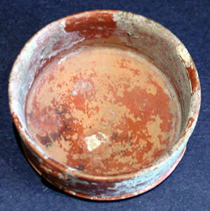 Hellenistic Redware Pyxis