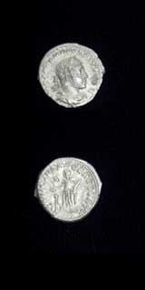 Silver Denarius of Emperor Elagabalus