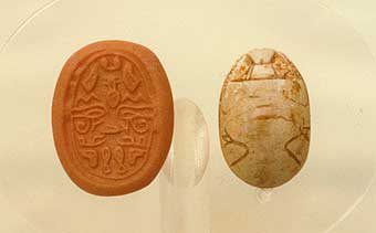 New Kingdom Steatite Scarab