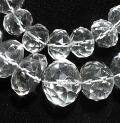 Rock Crystal Bead Necklace