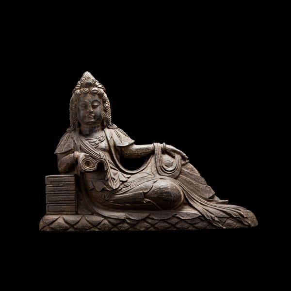 Stone Reclining Guanyin
