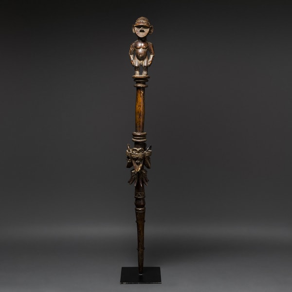 Toma Wooden Ceremonial Staff